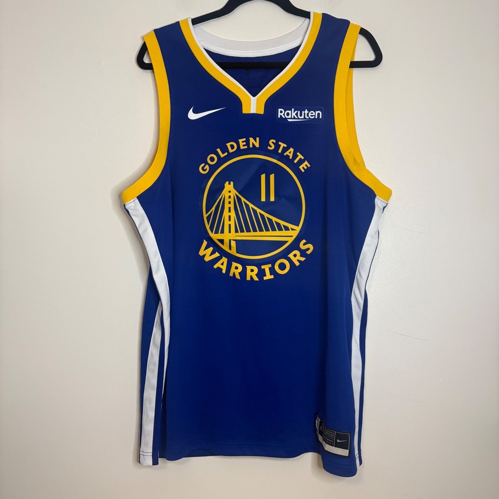 Nike Golden State Warriors Thompson‎ #11 NBA Jersey Mens Size XL NEW